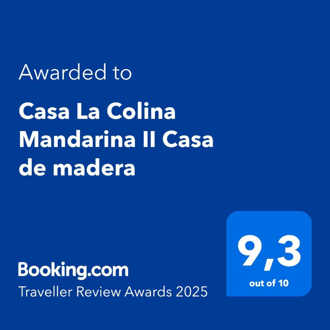 Casa La Colina Mandarina II Casa De Madera Βίλα Tahal Εξωτερικό φωτογραφία